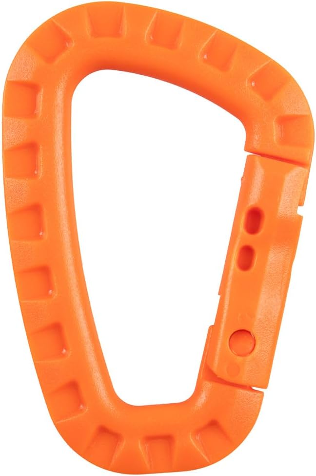 Aluminum D Ring Carabiner Clip Bulk Packages - Available in a Variety of Sizes, Styles, and Colors