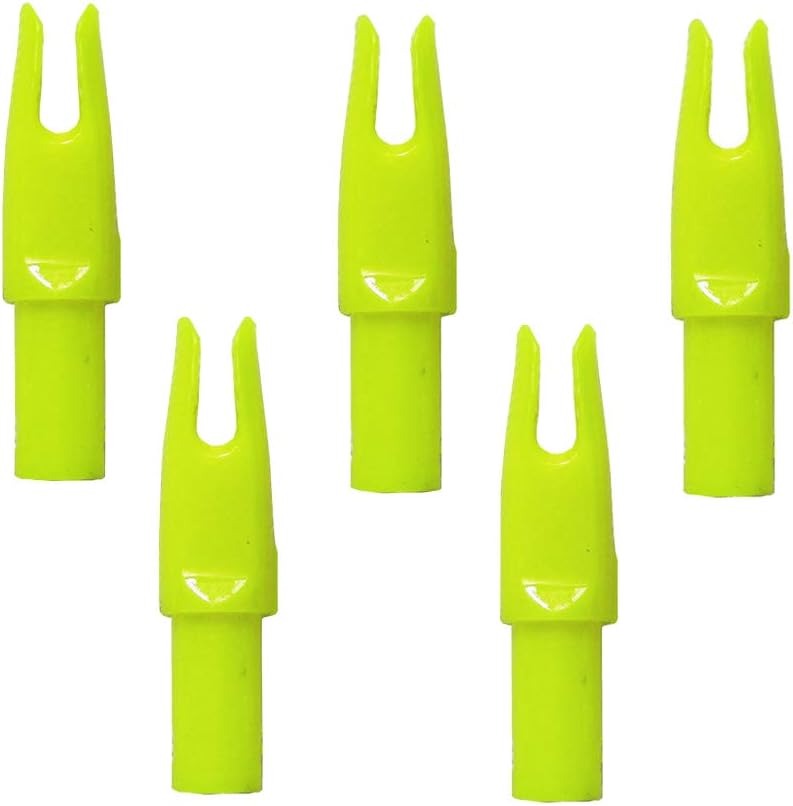 Arrow Nocks 0.246 inch Inside Diameter Inserts 6.20mm 60 Pack for Archery Standard Size(0.244" to 0.246") Arrows