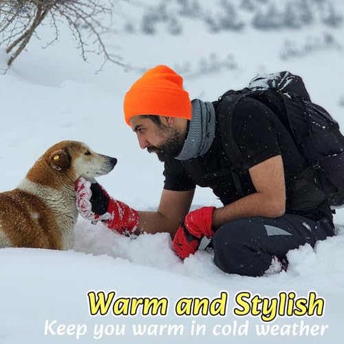 NPQQUAN 3 Packs Unisex Beanie Hats for Men Women Winter Knit Beanies
