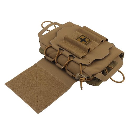 Tactical IFAK Pouch,Rapid Tear-Away Two-Piece System First Aid Kit Medical Pouches Emergency Survival Bag