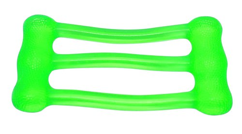 CanDo Jelly Expander Triple Exerciser - Medium Green Resistance Band for Strength Training