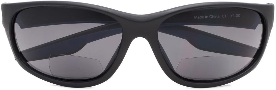 Eyekepper TR90 Unbreakable Sports Bifocal Sunglasses Baseball Running Fishing Driving Golf Softball Hiking