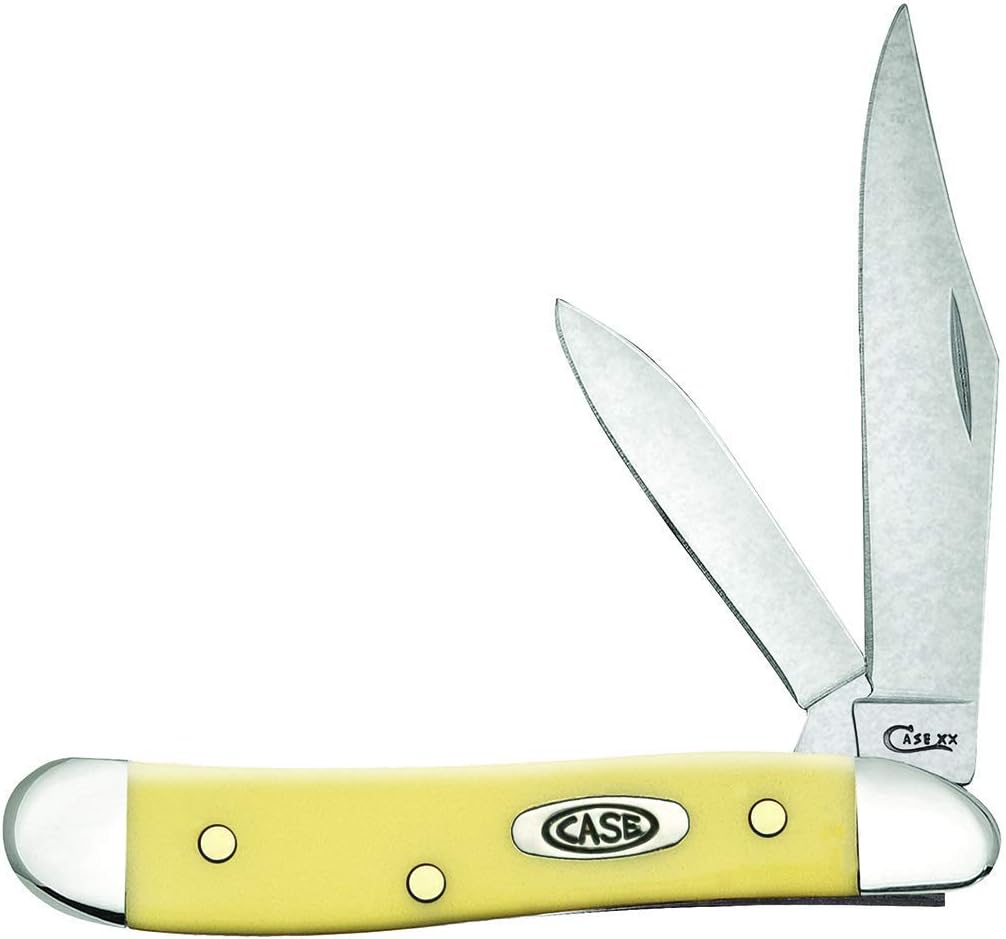 Case WR XX Pocket Knife Orange Synthetic Peanut Item #80504 - (4220 SS) - Length Closed: 2 7/8 Inches