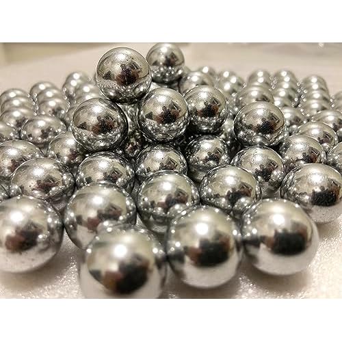 68 Caliber Self Defense Balls 100 Counts 7.3 Grams Hard Aluminum Ammo Solid .68 Cal Projectiles Fit for Byrna SD/HD/LE, Pistelle X-68 for Training and Target Shooting(Silver, Aluminum)