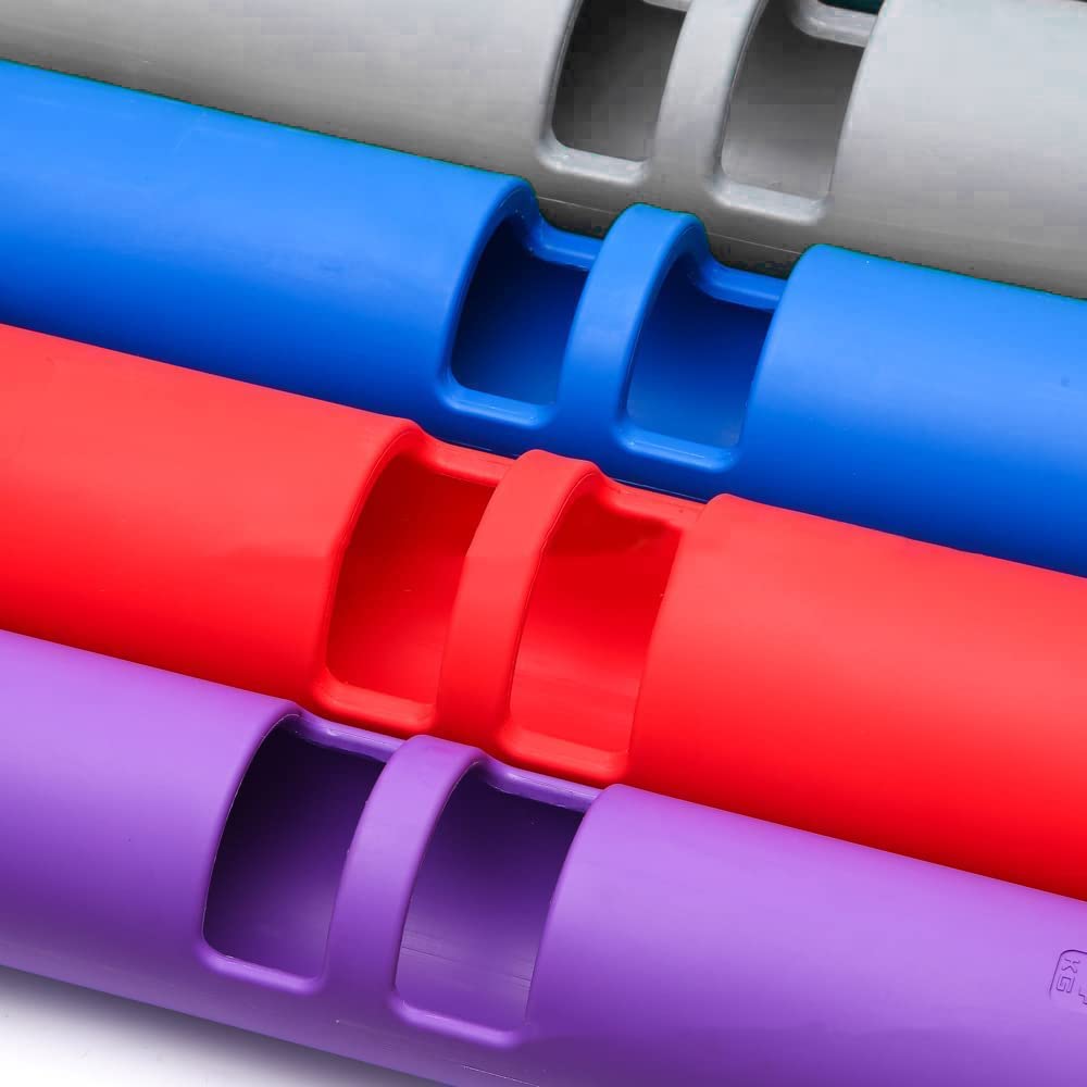10kg Fitness Tube Portable Durable Training Rubber Weight Bar Weight Bearing Fitness TPR Barrel for Loaded Movement Training