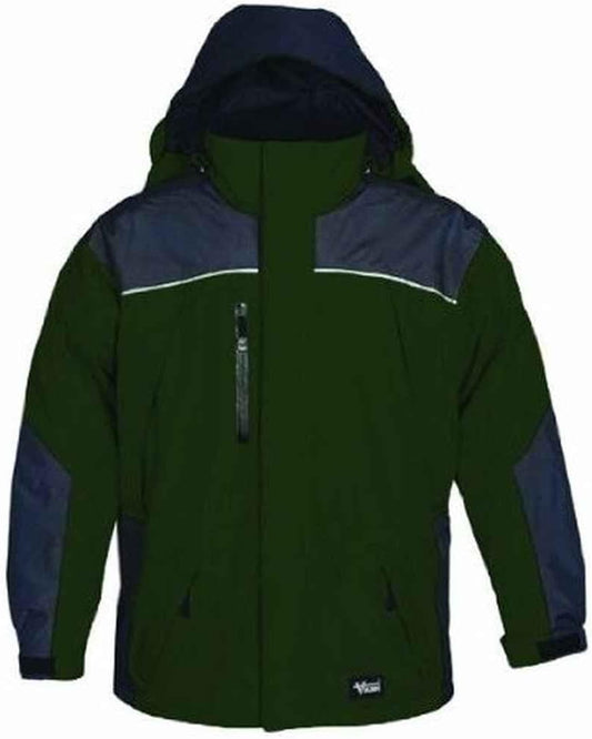 Viking Tempest Classic Waterproof and Windproof All Weather Shell Jacket with Reflective Piping