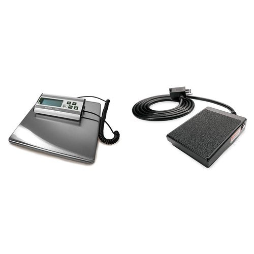 LEM Stainless Steel Digital Scale | 330 lb & Grinder Foot Switch
