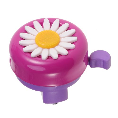 Toddmomy Chrysanthemum Bell Bike Bell Ring for Kids Girls Bike Attachment for Kids Kid Flower Bicycle Bike Horn Bicycle Funny Tricycle for Bicycle Rosy
