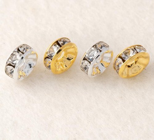 KTGCOZS Pack of 100 Fishing Copper Beads Fishing Wedding Spinner Rig Making Supplies Walleye DIY