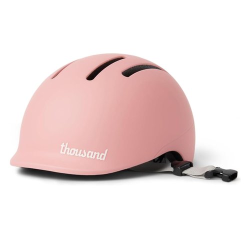Thousand Jr. Toddler Helmet - Free Reflective Sticker Pack to Customize, Ages 1 and Up, Adjustable Fit, Multi Sport CPSC CE ASTM Certified (Plush Pink)