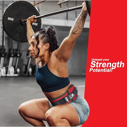 Victorudo USA Self-Locking Weight Lifting Belt - Premium Weightlifting Belt for Serious Functional Fitness, Weight Lifting, and Olympic Lifting Athletes - Deadlift Training Belt - Lifting Support for