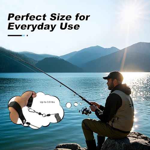 Quick Release Keychain 2-Pack, Magnetic Detachable Key Ring with Plastic Shell, Black Key Holder for Car Keys, Belt Loop, Purse, Fishing Gear & Outdoor Use