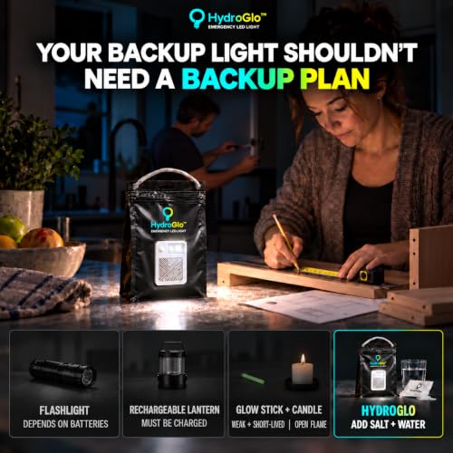 Salt Water Emergency Lantern for Power Outages - 1 Count