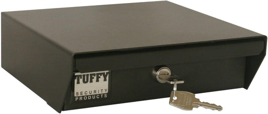 Tuffy Conceal & Carry Valuables Tote – Lockable Steel Armored Pistol & Gear Bag with Integrated Carry Handle – Tactical Concealment for Guns, Cash, Gear, Lockable Mount Sleeve