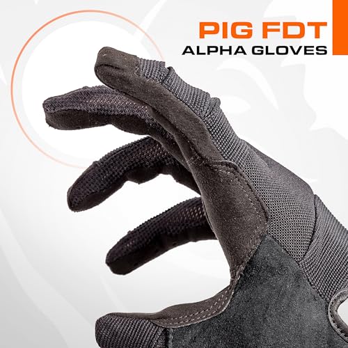PIG FDT Alpha Full Dexterity Gloves - Black Large