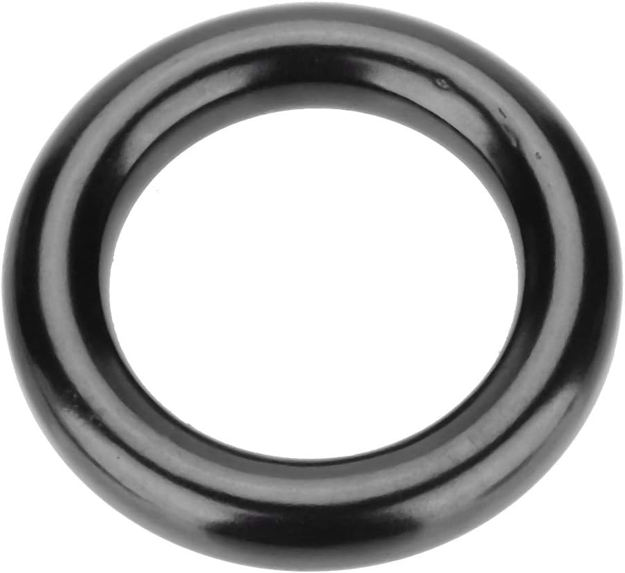 Aluminum Rappel Ring for Rock Climbing 12mm Multi-Use Descender Gear Rock Climbing Accessories Outdoor Safety Equipment for Rappelling