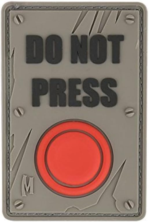 MAXPEDITION Do Not Press Patch