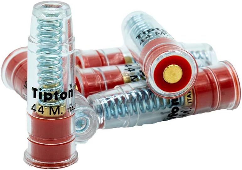 Tipton Pistol Snap Caps with False Primer and Reusable Design for Dry-Firing, Gun Maintenance, Gun Storage