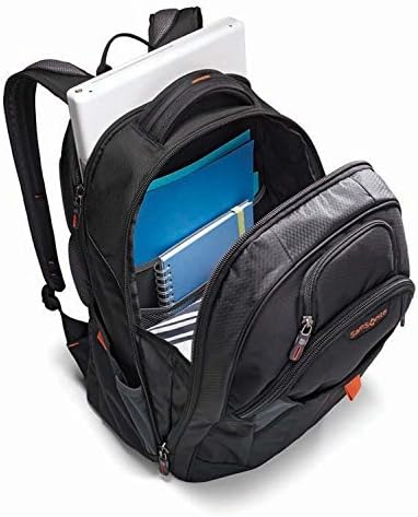 Samsonite Tectonic 2 Large Black Backpack - 18” x 13.3” x 8.6” for Travel & School