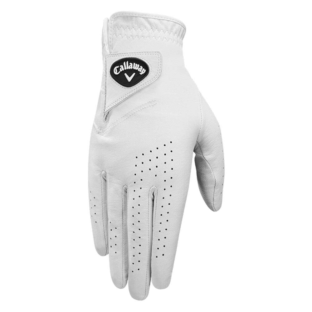 Callaway Golf Dawn Patrol Glove (Worn on Right Hand, White 2019, Medium/Large, Standard)