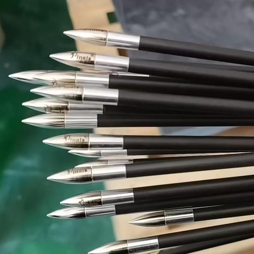 QunYing Archery .204" Carbon Hunting Arrows 30 inch 300 340 350 Spine for Compound Recurve Bow 12PCS 300