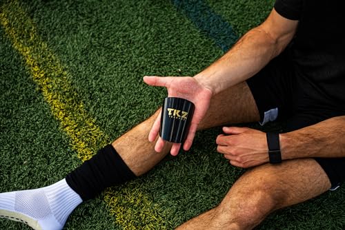 Miniature Shin Guard - Black - Protective Soccer Gear