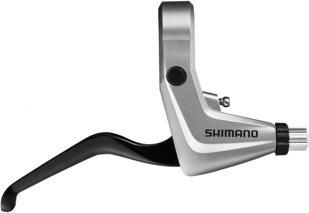 Shimano Alivio BL-T4000 V-Brake Levers - 2-Finger Silver Brake Controls