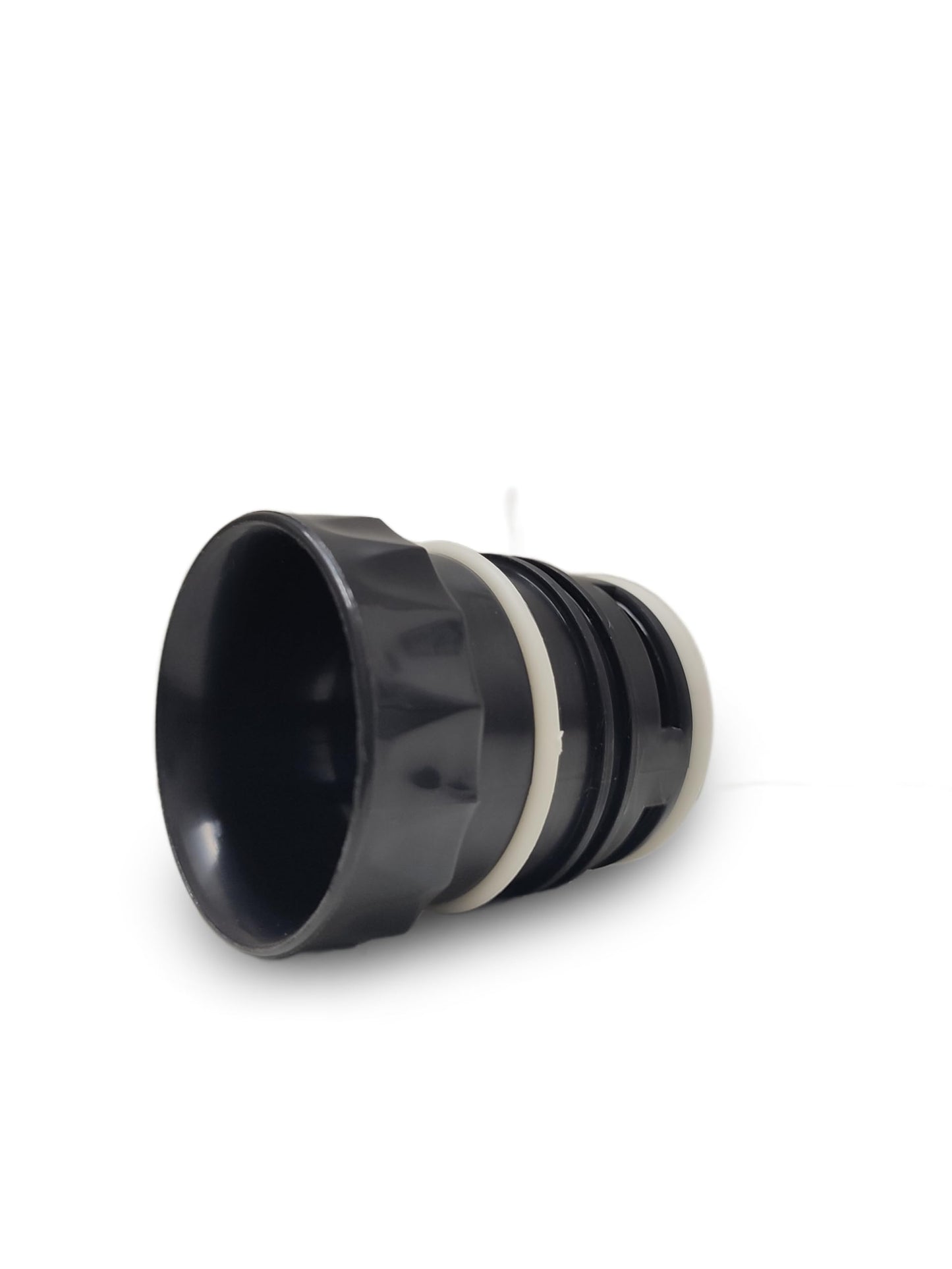 ALMAOS Thermo Bottle Stopper Replacement Part for Stanley. Yerba Mate Drinking - Thermo to Yerba Mate Termo Pico Mate/Pico cebador Stopper with High Precision Flow (Black V2, Set of 2)