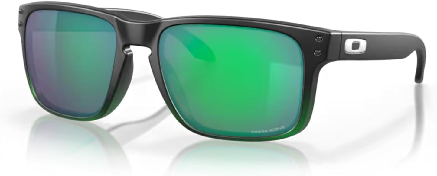OAKLEY Holbrook OO9102 Square Sunglasses for Men+ Bundle Accessory Leash Kit, Microfiber Pouch