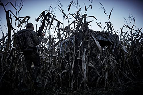 Ameristep Caretaker Ground Blind with Floor - Mossy Oak DNA