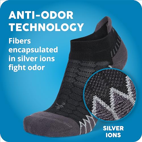 Unisex Athletic Compression Socks - Performance No Show Running Socks