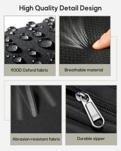 RAINSMORE Black Outdoor Sports Chest Bag for Men Running & Tactical Use