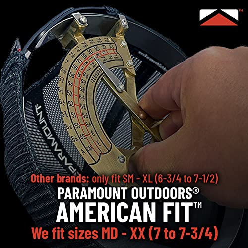 Paramount Outdoors Big Foot Squatch Performance Fishing Rope Cap with Laser Perforation (Black)