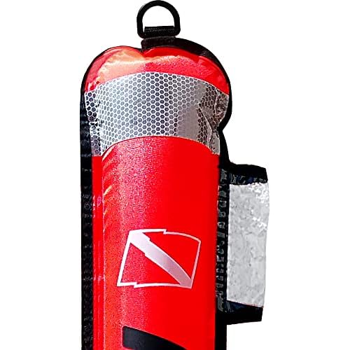 Cressi Pro HD Surface Marker Buoy for Marking Location of Divers - Resistant and Highly Visible Quality Since 1946
