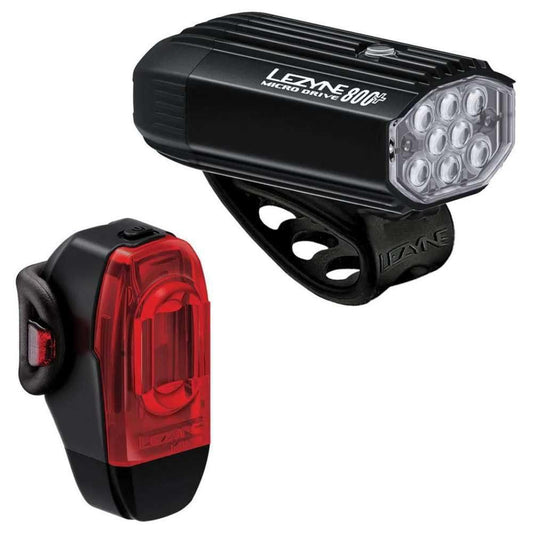 Lezyne 800 Lumen Front & 40 Lumen Rear Light Pair