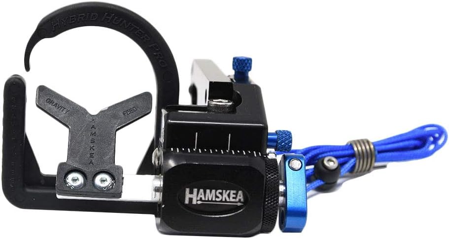 HAMSKEA ARCHERY SOLUTIONS Hybrid Hunter Pro Micro Tune/Drop Away Recurve Compound Arrow Rest for Bowhunting