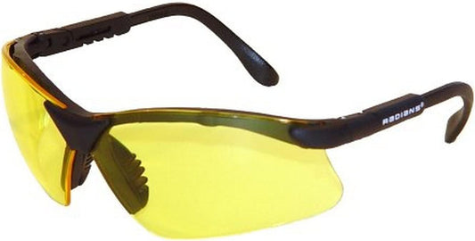 Radians Revelation Protective Shooting Glasses (Amber Yellow Lens/Black Frame)