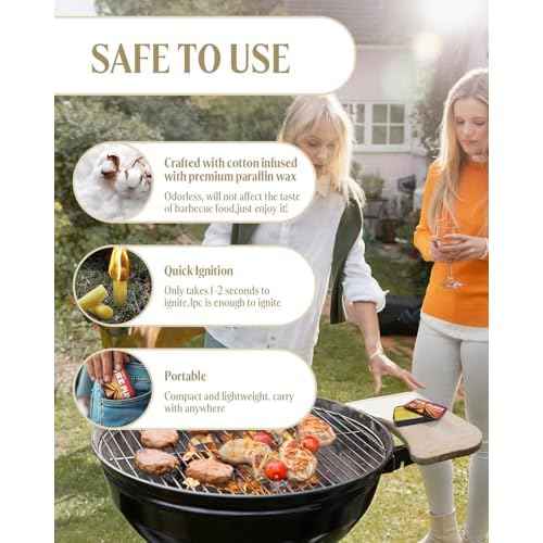 Fire Plugs Fire Starters - Windproof Fire Starter for Campfires Long Brun Time - Fire Starters for Fireplace,Chimney,BBQ Grill,Camping Fire,Wood Stove - Emergency Survival Tools 24pcs