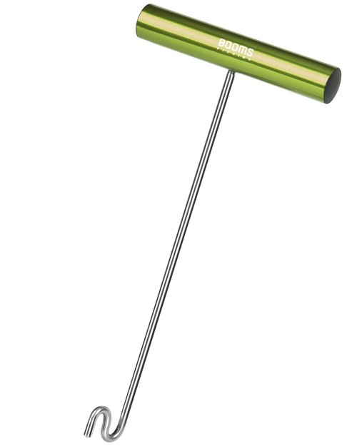 Booms Fishing R08 Green Fishing Hook Remover Tools Saltwater Dehooker Shark Hook Remover 10 inches