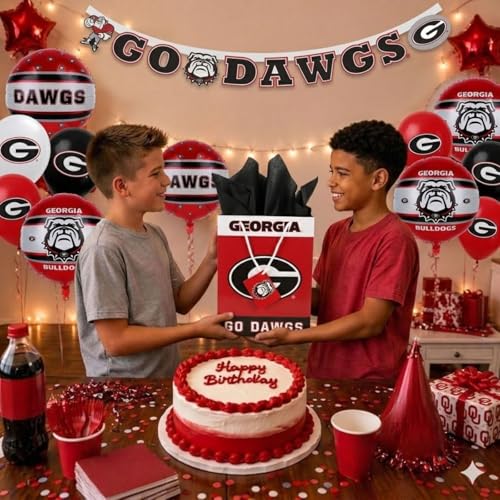 Georgia Bulldogs Banner 8 Ft Game Day Tailgate Decor - School Spirit Celebration