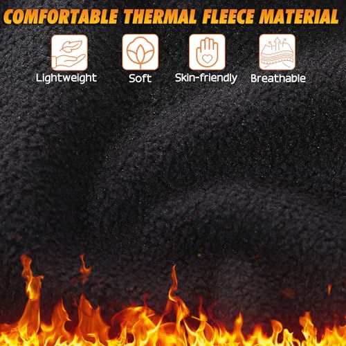 Fivali Winter Balaclava Ski Mask: Fleece Hood Hat Balaclava Face Mask Men Women Warm Face Cover for Cold Weather Gear