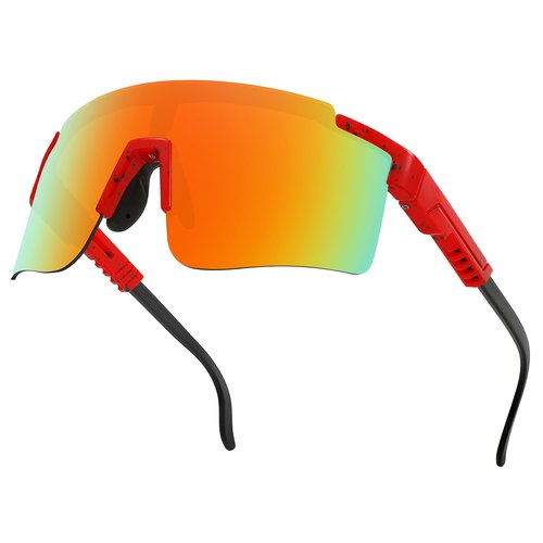 MALIDAK Sports Sunglasses for Mens Women Youth Baseball Sunglasses UV400 Protection Men Cycling Glasses Ideal for Surfing, Running, Climbing, Fishing