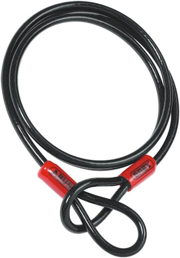 ABUS Cobra Loop Cable, 140cm Length/10mm Diameter, Black