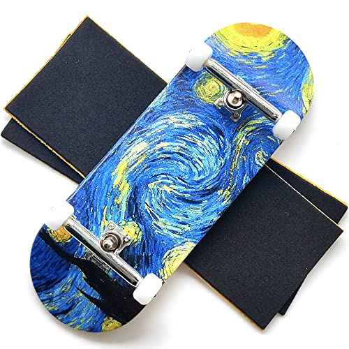 Starry Night - 34mm Wooden Pro Fingerboard Completes