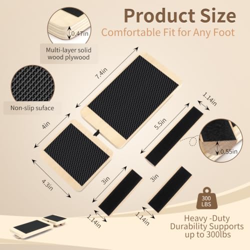 Adjustable Ankle Balance Board for Physical Therapy and Balance Training