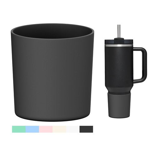 WUQID Higher Silicone Boot Compatible with Stanley Quencher H2.0 40oz 30oz 20oz & IceFlow Flip 30oz 20oz,Fit Same Diameter 20oz-40oz Tumbler Cups Anti-Slip Bottle Bottom Sleeve Cover