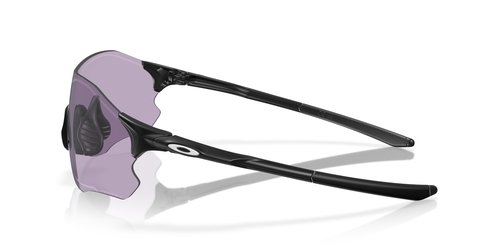 Oakley Men's OO9313 EVZero Path Low Bridge Fit Rectangular Sunglasses, Matte Black/Prizm Slate, 38 mm