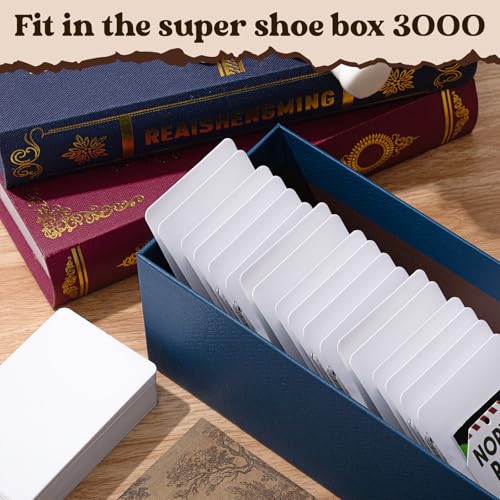 White Trading Card Dividers 100 Pieces Tall Plastic Organizer Pages