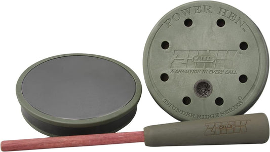 Zink Thunder Ridge Series Hunting Pot Turkey Call | Durable Waterproof Polycarbonate Hand-Built Hand-Tuned User-Friendly