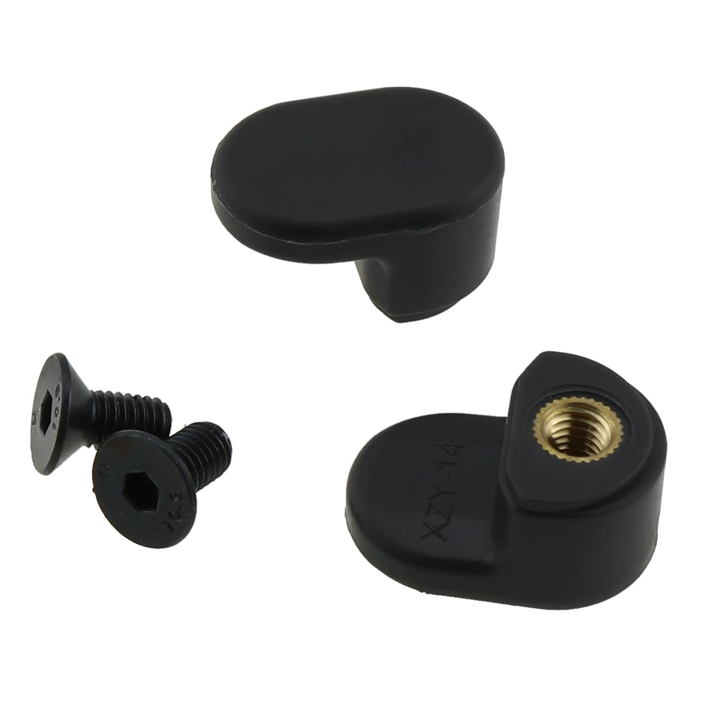 E-outstanding Scooter Fender Hook 2PCS Gray ABS E-Bike Rear Fender Mudguard Hooks, Gel Sleeve Mudguard Hook for Xiaomi M365 Electric Scooter Electric Bicycle Skateboard